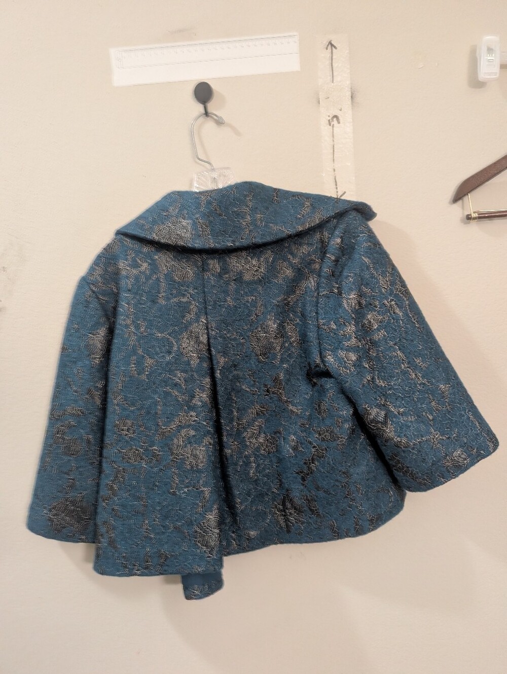 CAbi Teal and Gold Women's Jacket - Picture 3 of 9